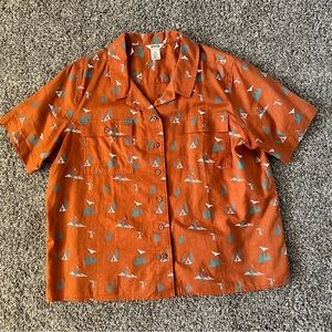 Duluth Trading Women's Artisan Hemp Untucked Camp Shirt